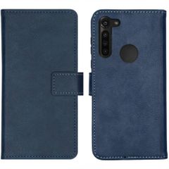 imoshion Étui de télephone portefeuille Motorola Moto G8 Power - Bleu foncé