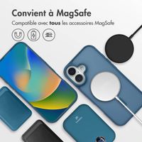 imoshion Coque Color Guard avec MagSafe iPhone 16 - Bleu foncé