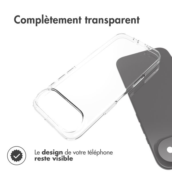 Accezz Coque Clear Apple iPhone Air - Transparent