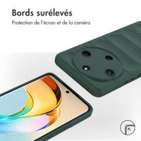 imoshion Coque arrière EasyGrip Honor Magic 6 Lite - Vert foncé