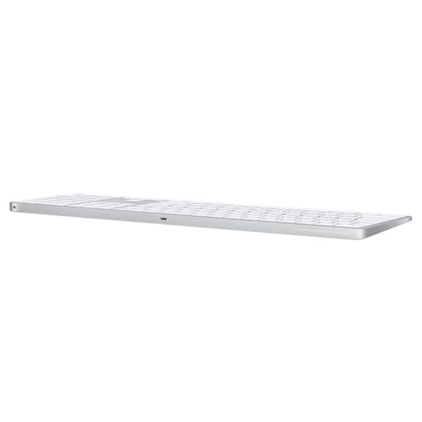Apple Magic Keyboard avec pavé numérique et Touch ID - Clavier sans fil - AZERTY / FR - Blanc