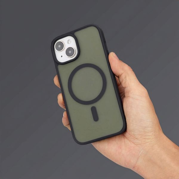 imoshion Coque Color Guard avec MagSafe Apple iPhone 15 - Noir