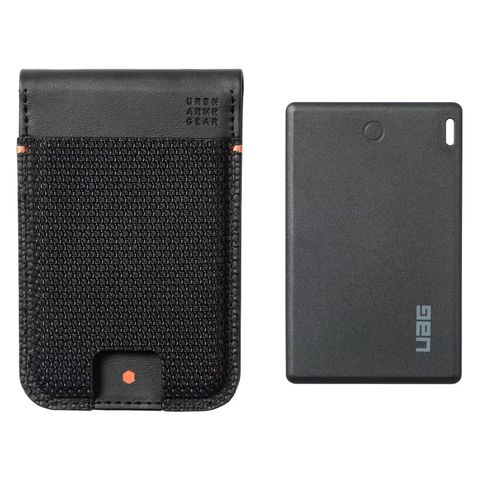 UAG Metropolis portefeuille avec tracker - Compatible avec Apple - Kevlar Black