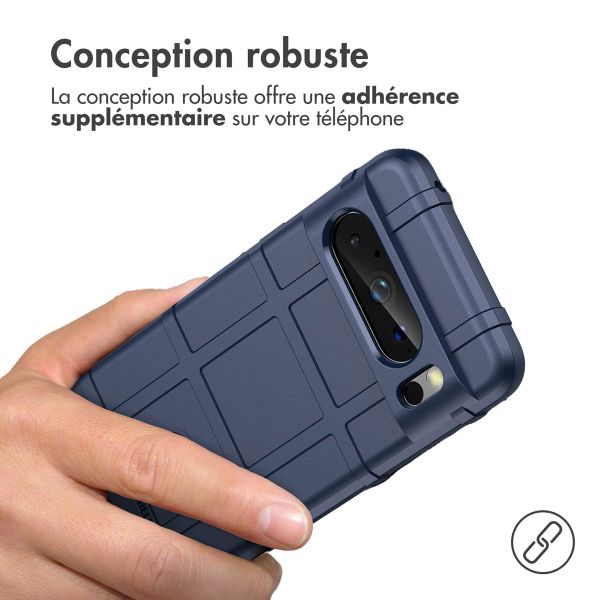 imoshion Coque Rugged Shield Google Pixel 8 Pro - Bleu foncé