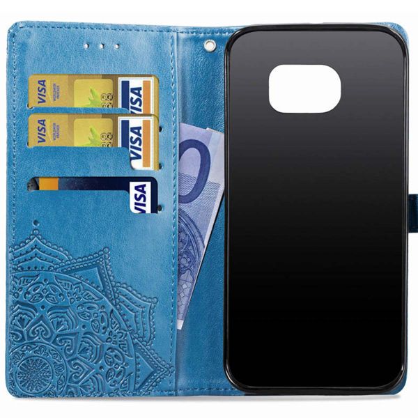 imoshion Etui de télephone Mandala Samsung Galaxy S7 - Turquoise