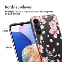 imoshion Coque Design Samsung Galaxy A14 (5G/4G) - Fleur - Rose