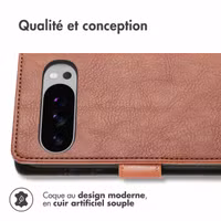 imoshion Étui de télephone portefeuille Google Pixel 10 Pro XL - Marron