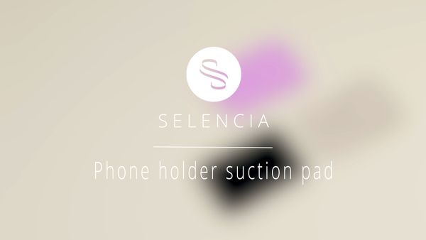 Selencia Support de téléphone à ventouses MagSafe - Warm Grey