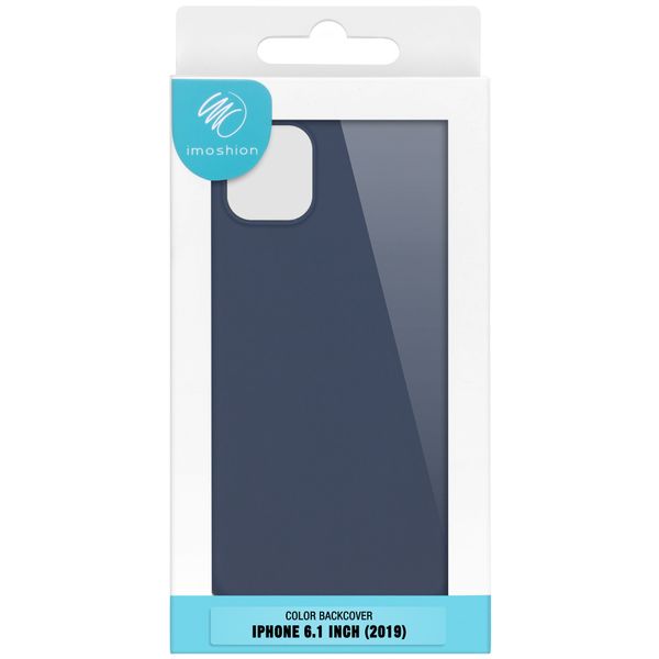 imoshion Coque Couleur iPhone 11 - Bleu foncé