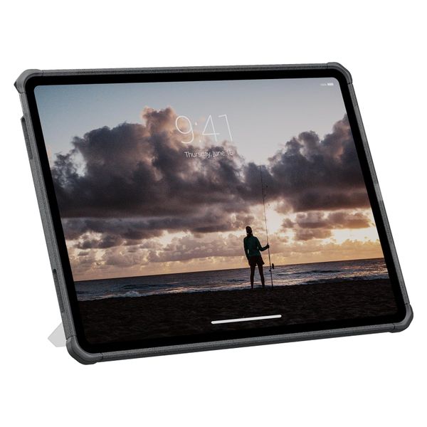 UAG Coque tablette Scout Apple iPad Air 13 pouces (2026) M4 / (2025) M3 / (2024) M2 - Ash
