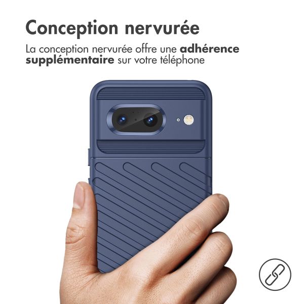 imoshion Coque arrière Thunder Google Pixel 8 - Bleu foncé