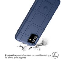 imoshion Coque Rugged Shield Samsung Galaxy A03 - Bleu foncé
