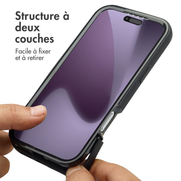 imoshion Coque 360° Full Protective Apple iPhone 17 Pro Max - Noir