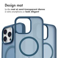 imoshion Coque Color Guard avec MagSafe iPhone 15 Pro Max - Bleu foncé