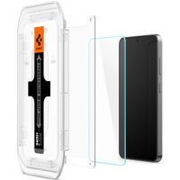 Spigen Protection d'écran en verre trempé GLAStR Fit + Applicator 2-pack Samsung Galaxy S24 / S25