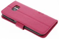 Etui de téléphone Fleurs de Trèfle Samsung Galaxy S7 - Rose