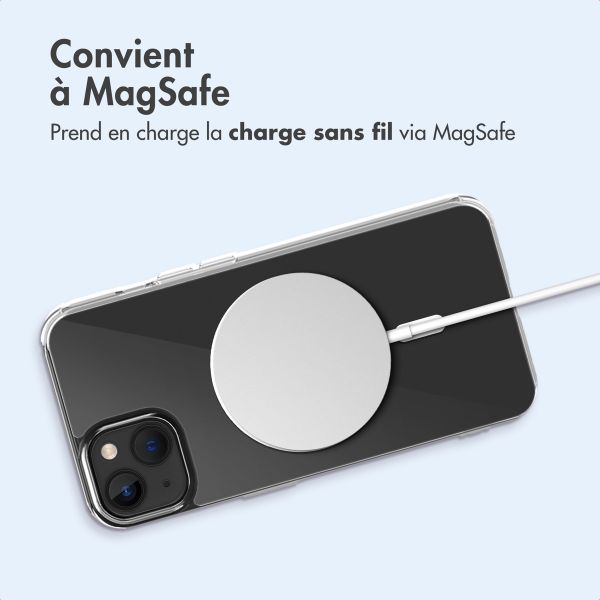 imoshion Coque arrière de protection avec MagSafe iPhone 15 Plus - Transparent