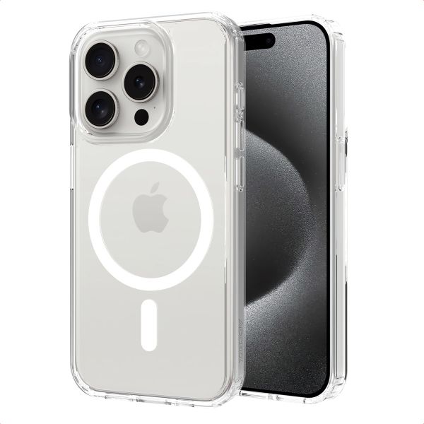 Accezz Coque arrière Xtreme Impact avec MagSafe Apple iPhone 15 Pro - Transparent
