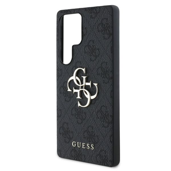 Guess Coque 4G Metal Logo Backcover Samsung Galaxy S25 Ultra - Noir