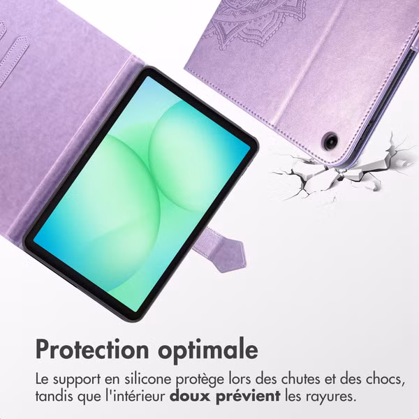 imoshion Coque tablette Samsung Galaxy Tab A11 Plus - Lila / Lilac