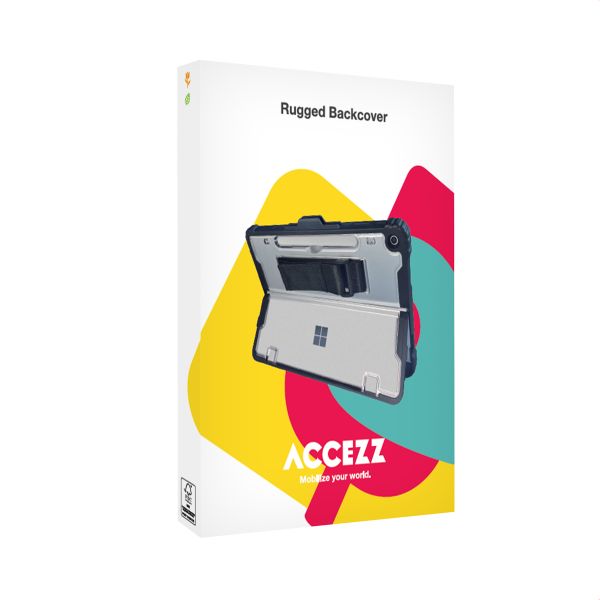 Accezz Coque Rugged avec support Microsoft Surface Pro 12 - Noir