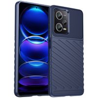 imoshion Coque Arrière Thunder Xiaomi Poco X5 Pro 5G - Bleu foncé