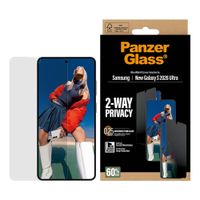 PanzerGlass Protection d'écran Privacy Ultra-Wide Fit Anti-bactérienne avec applicateur Samsung Galaxy S26 Ultra