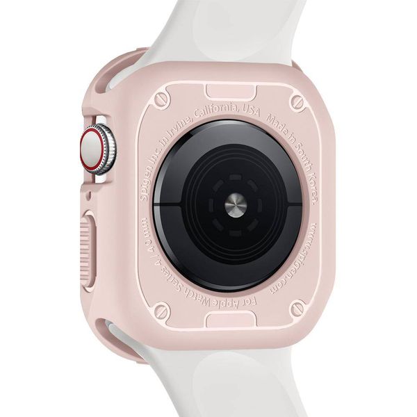 Spigen Coque Rugged Armor™ pour l'Apple Watch Series 4-6 / SE - 44 mm - Rose