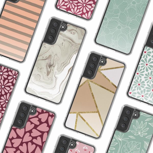 imoshion Coque Design Samsung Galaxy S21 FE - Sandy Marble