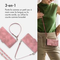 imoshion Etui de télephone portefeuille avec cordon Samsung Galaxy A54 (5G) - Rose