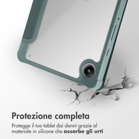 imoshion Coque tablette Origami Samsung Galaxy Tab A9 Plus - Vert foncé