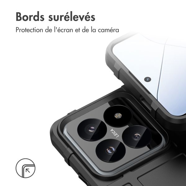 imoshion Coque Arrière Rugged Shield Xiaomi 14 Pro - Noir