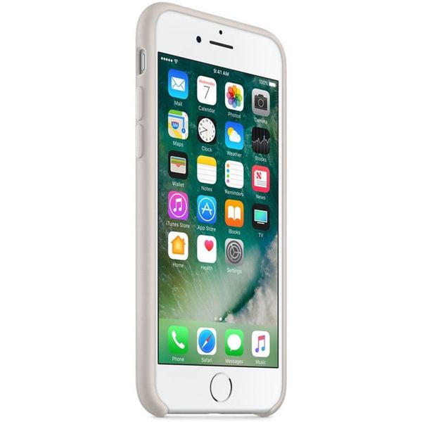 Apple Coque en silicone Apple iPhone 8 / 7 - Stone