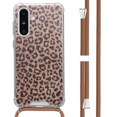 imoshion Coque Design avec cordon Samsung Galaxy A36 - Leopard Mood