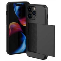 imoshion Coque arrière avec porte-cartes Apple iPhone 15 Pro Max - Noir