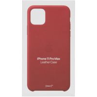 Apple Coque Leather iPhone 11 Pro Max