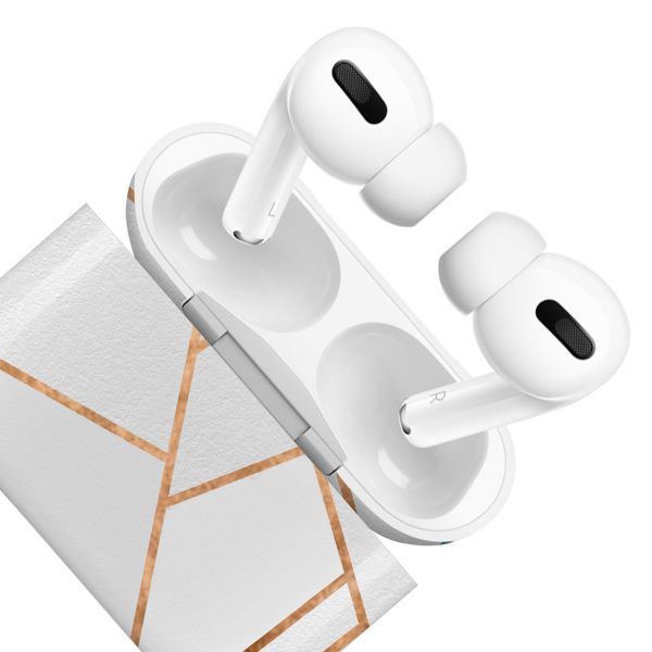 imoshion Coque Hardcover Design AirPods Pro - White Graphic