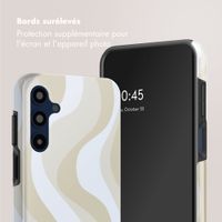 Selencia Coque arrière Vivid Samsung Galaxy A16 - Desert Waves Beige