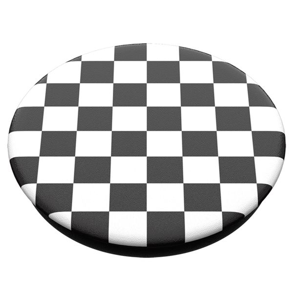 PopSockets PopGrip - Amovible - Checker Black