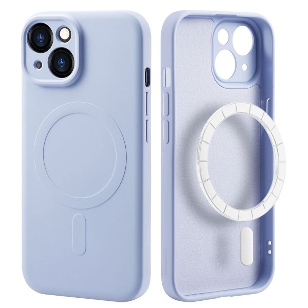 imoshion Coque Couleur avec MagSafe iPhone 15 - Lilas