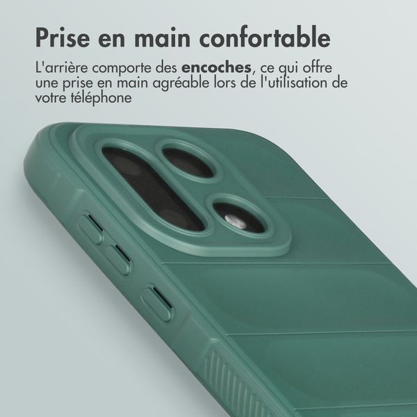 imoshion EasyGrip Backcover OnePlus 15 - Vert foncé