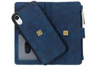 Porte-monnaie de luxe iPhone Xr - Bleu foncé