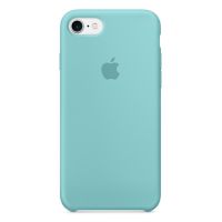 Apple Coque en silicone Apple iPhone SE (2022 / 2020) / 8 / 7 - Sea Blue