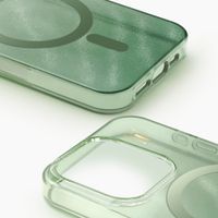 iDeal of Sweden Coque Clear MagSafe Apple iPhone 16 Pro - Sage Green