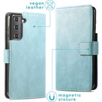 imoshion Étui de télephone portefeuille Samsung Galaxy S21 - Bleu clair