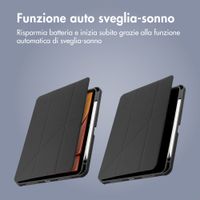 imoshion Coque tablette Origami Apple iPad 9 (2021) 10.2 pouces / iPad 8 (2020) 10.2 pouces / iPad 7 (2019) 10.2 pouces - Noir