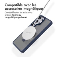 Accezz Coque Ring Stand avec MagSafe Samsung Galaxy S26 Ultra - Bleu
