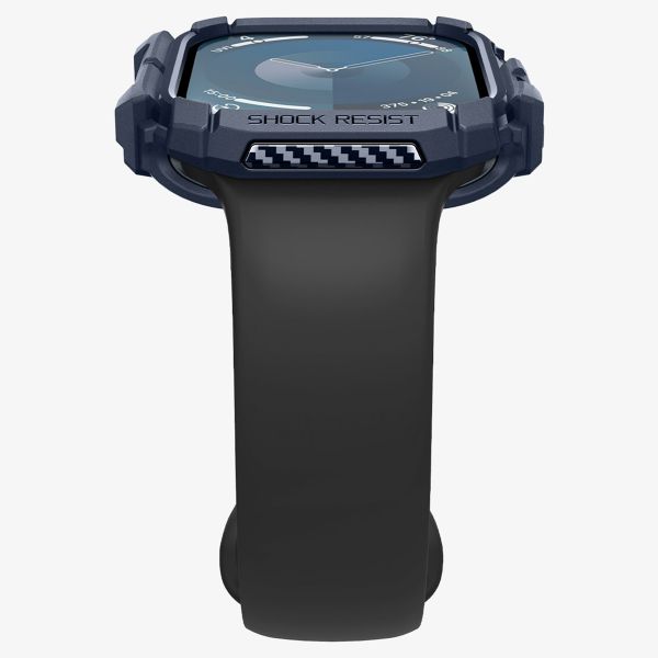 Spigen Coque Rugged Armor™ Apple Watch Series 10 - 46 mm - Bleu Marine