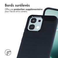 imoshion Coque Brushed Oppo A6 Pro (5G) - Bleu foncé