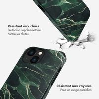 Selencia Coque arrière Vivid Tough iPhone 13 - Chic Marble Quartz